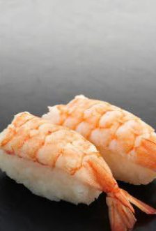 Shrimp nigiri